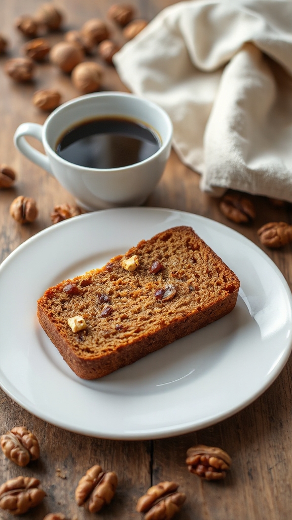 coffee pairs with walnut