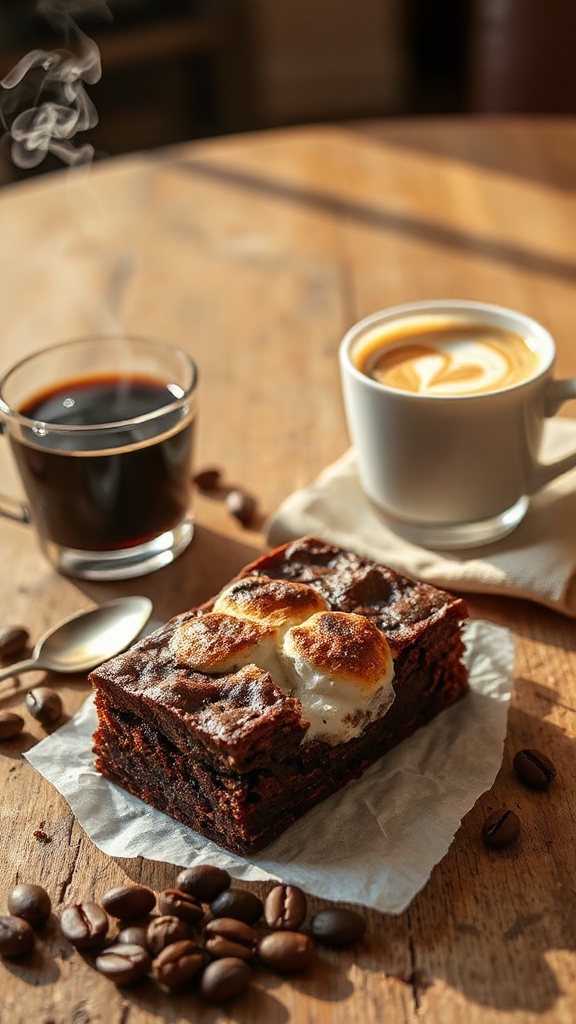 coffee roasts enhance brownies