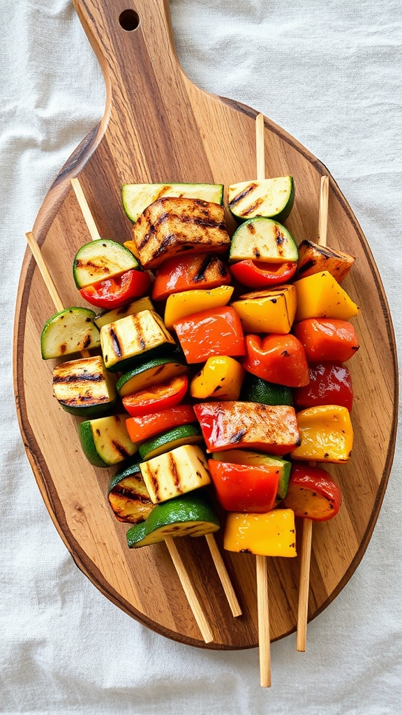 colorado grilled zucchini skewers