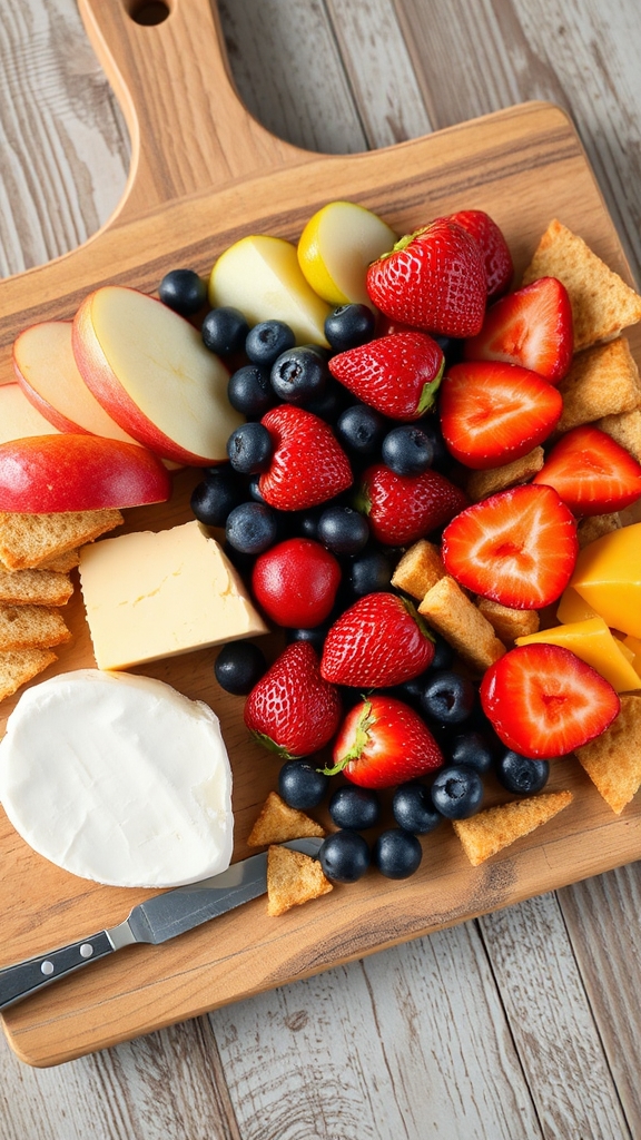 colorful breakfast board delights