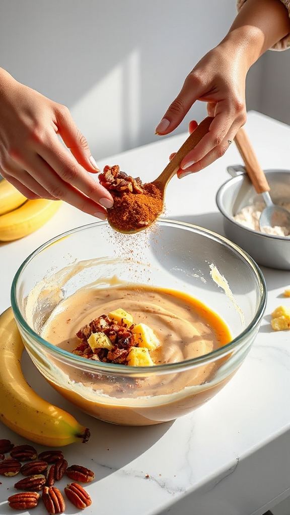combine dry ingredients first