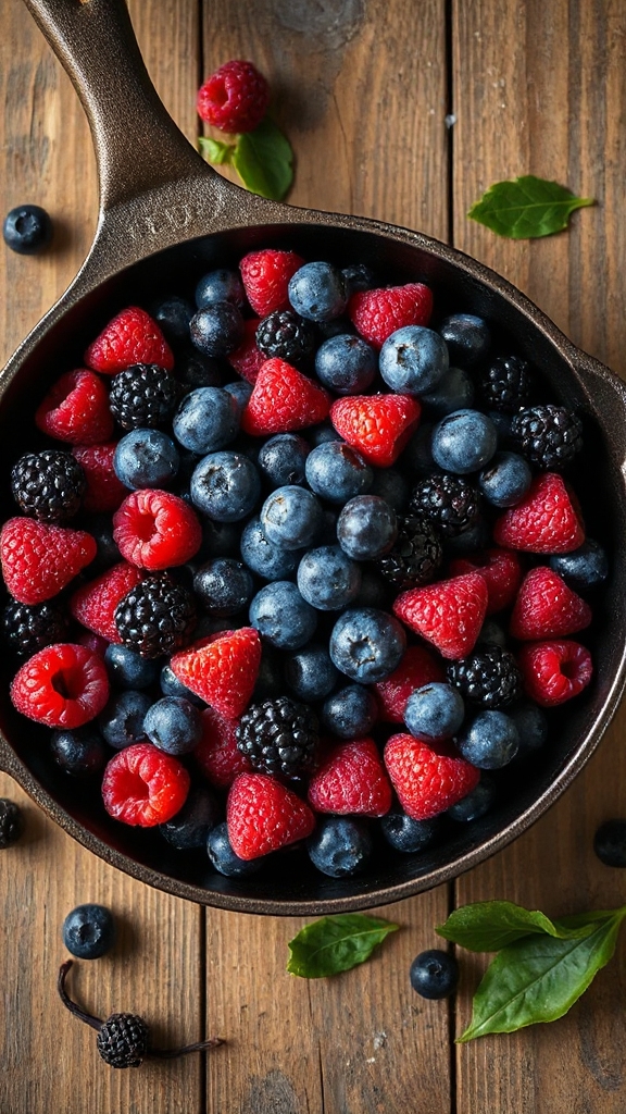 complementary berry flavor pairings