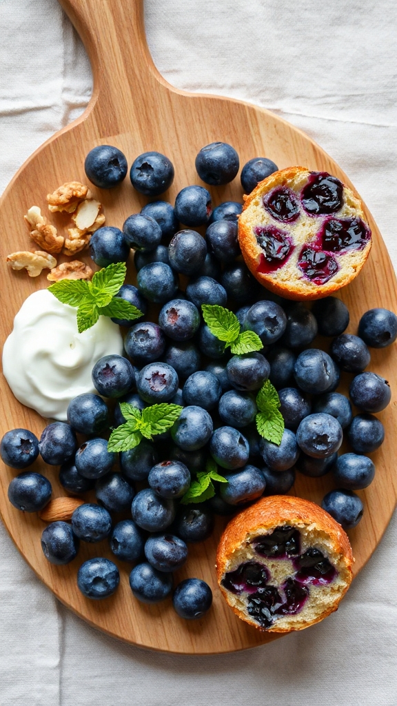 complementary blueberry flavor pairings