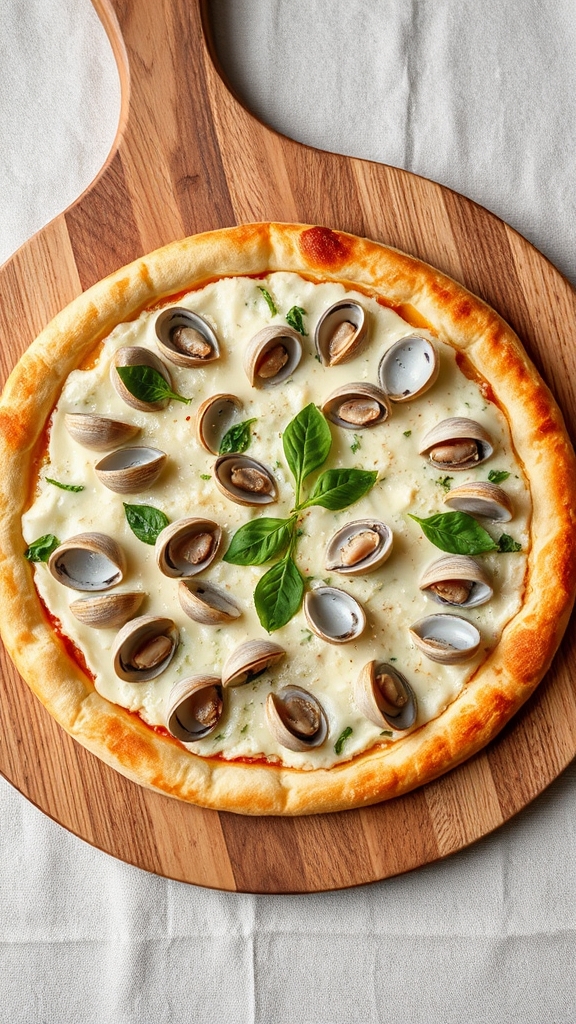 connecticut s white clam pizza