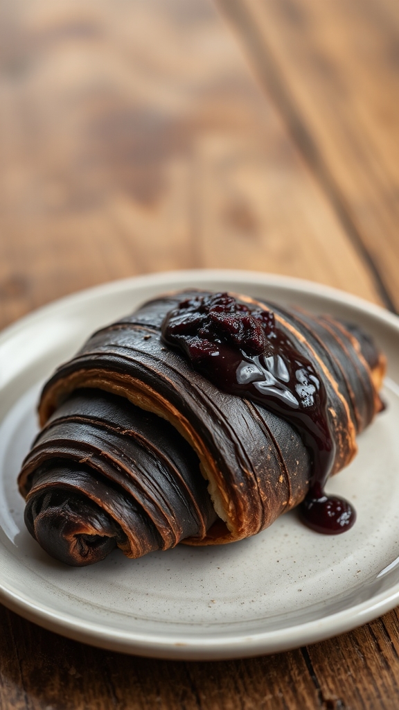 contemporary charcoal croissant innovation