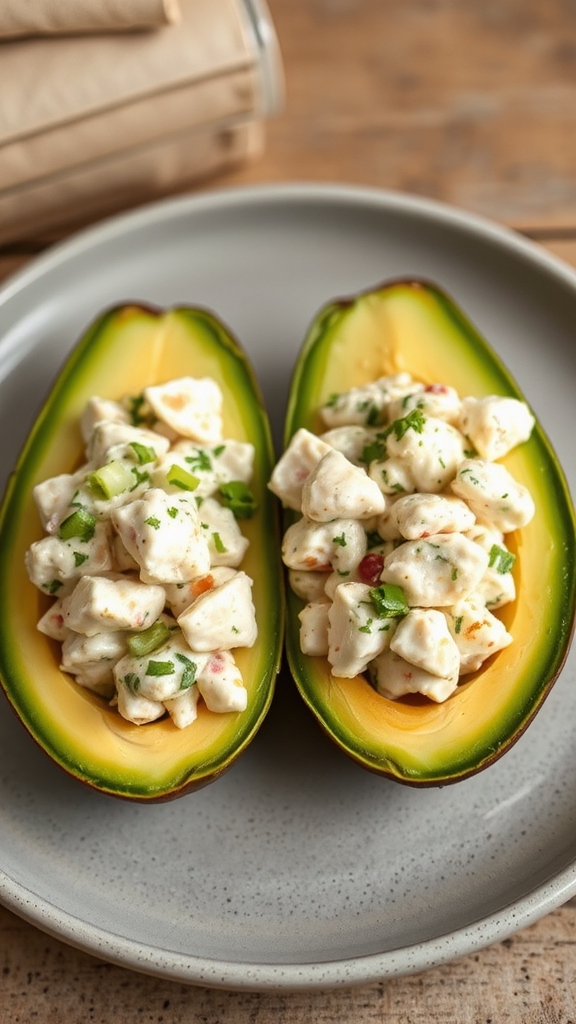 crab stuffed avocado recipe