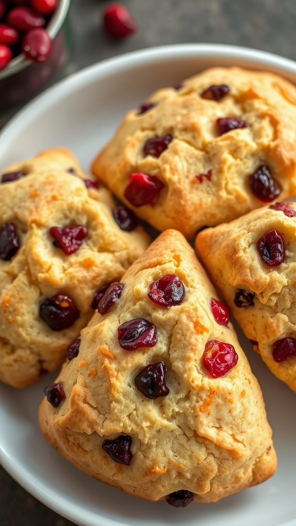 cranberry orange scone essentials