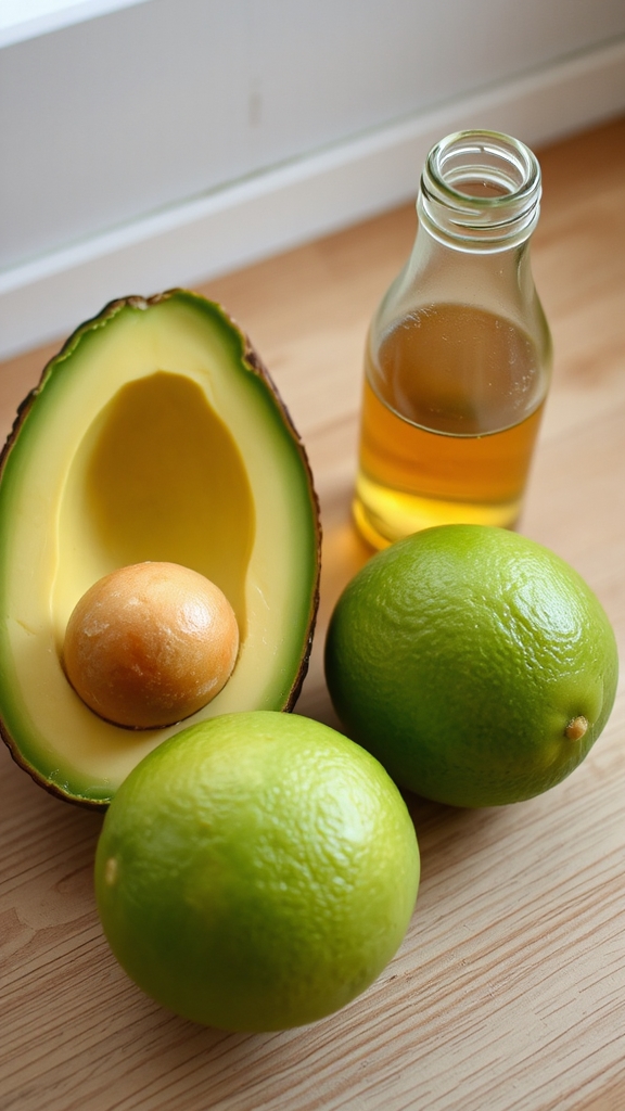 creamy avocado lime refreshment