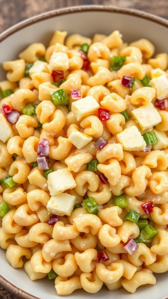 creamy deviled egg pasta