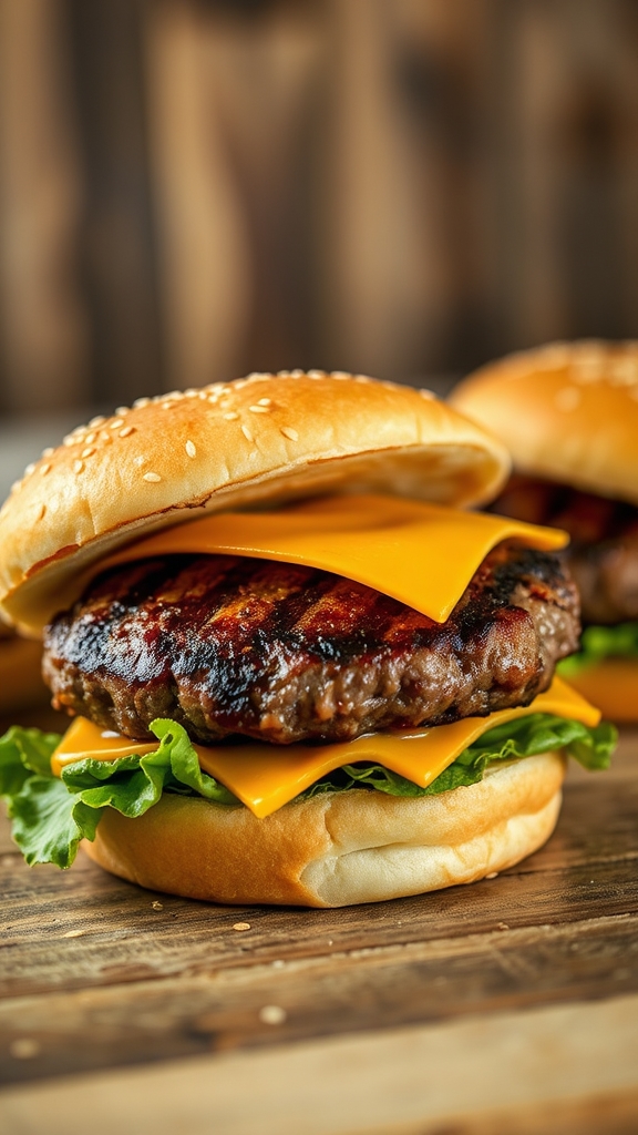 create juicy moose burgers