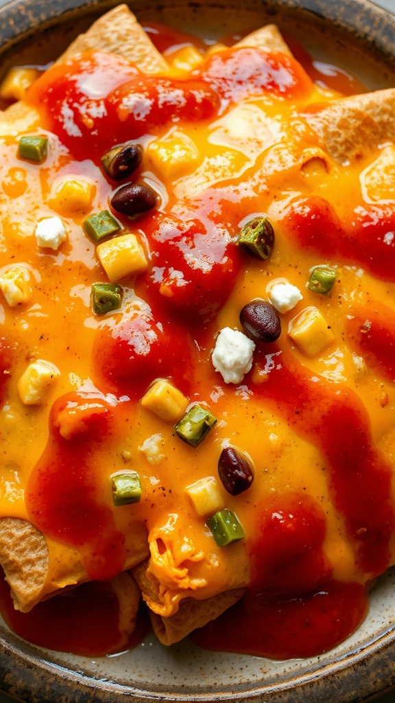 creative cheese enchilada variations