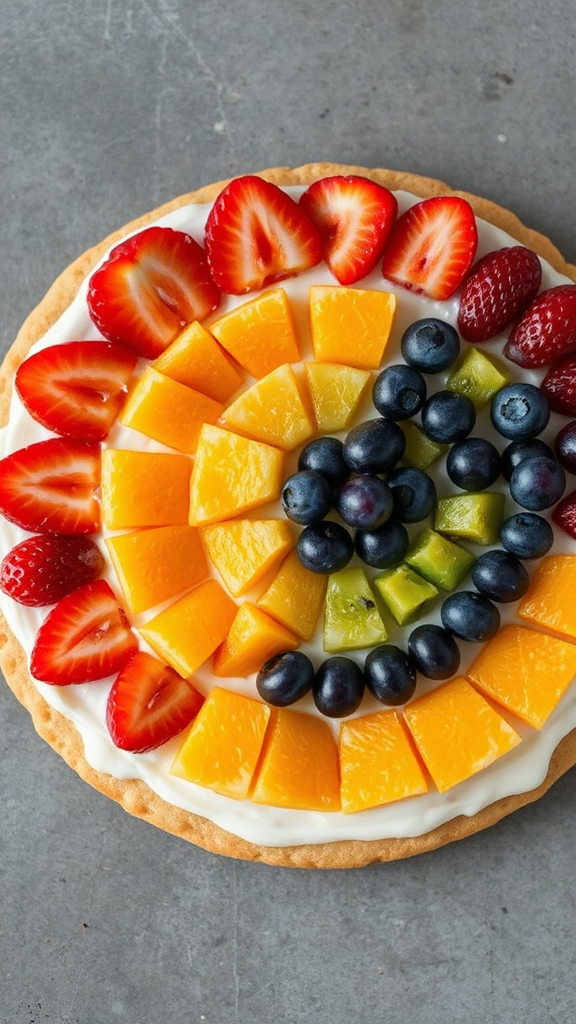 creative fruit pizza twists