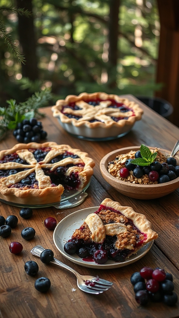 creative huckleberry pie variations
