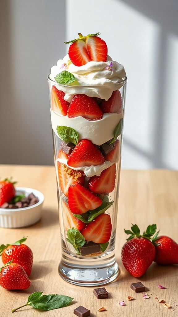 creative strawberry flavor twists