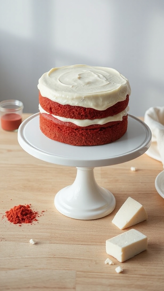 crimson cocoa velvet tradition