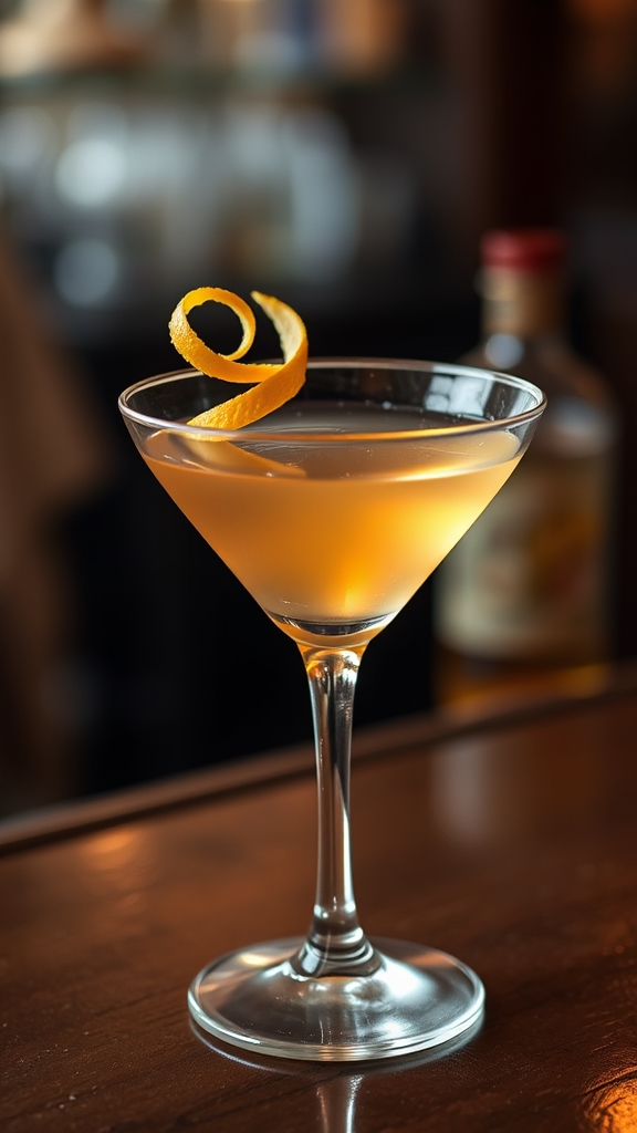 crisp botanical zesty martini