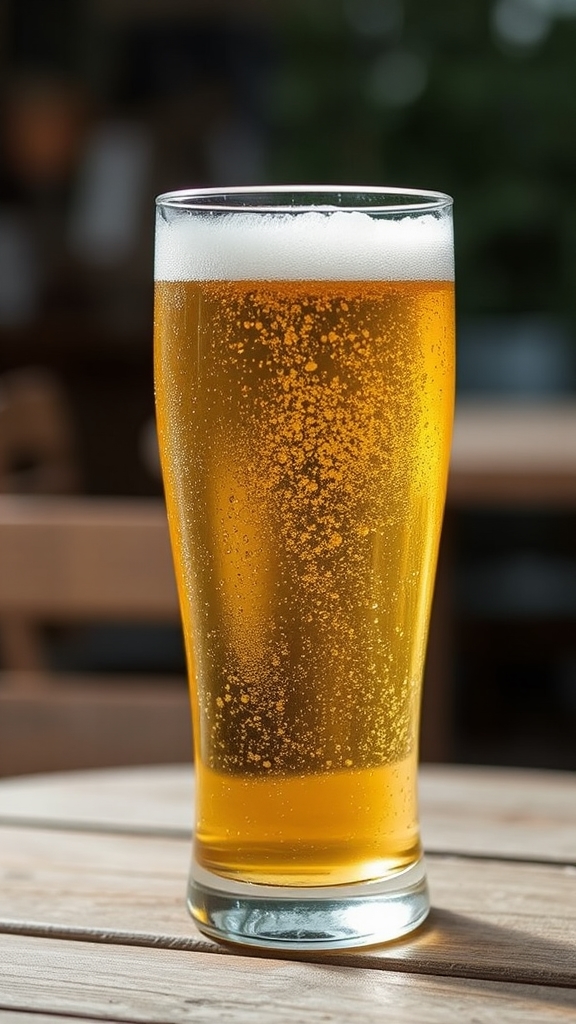 crisp lager enhances michelada experience