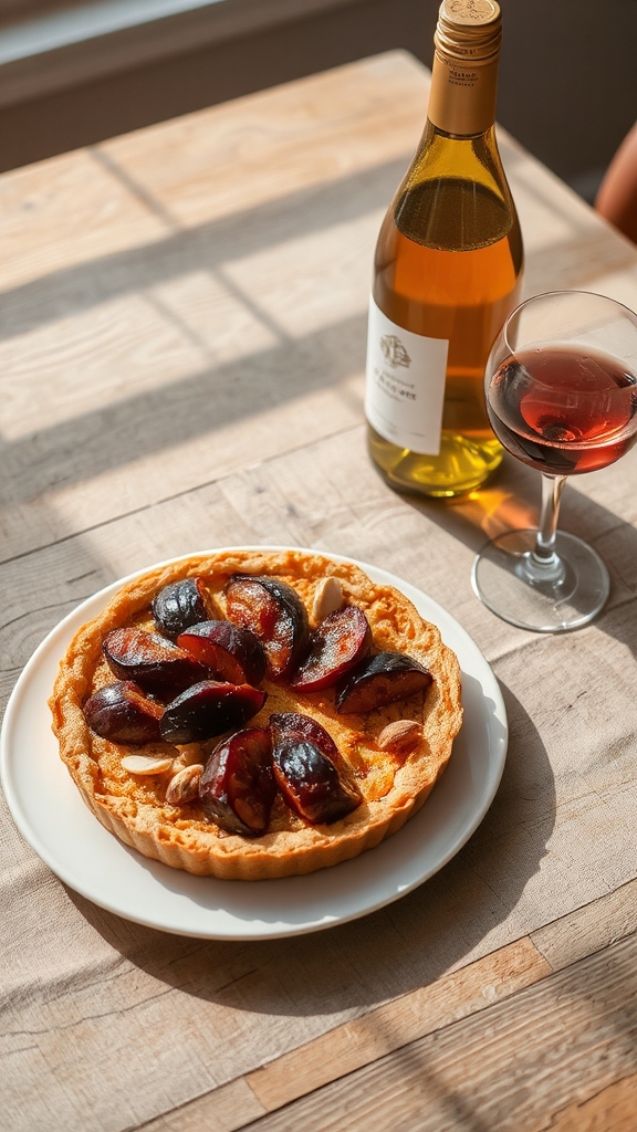 crisp whites enhance tart desserts