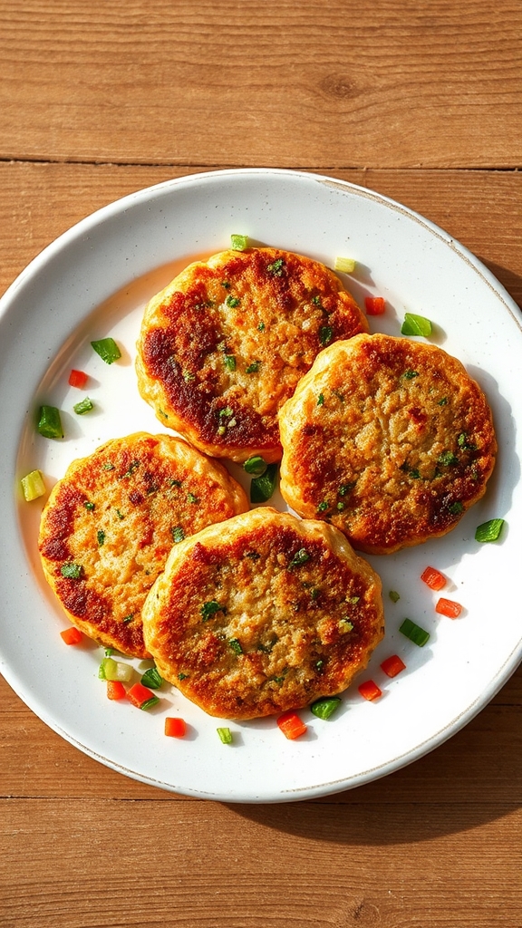 crispy alaska salmon patties