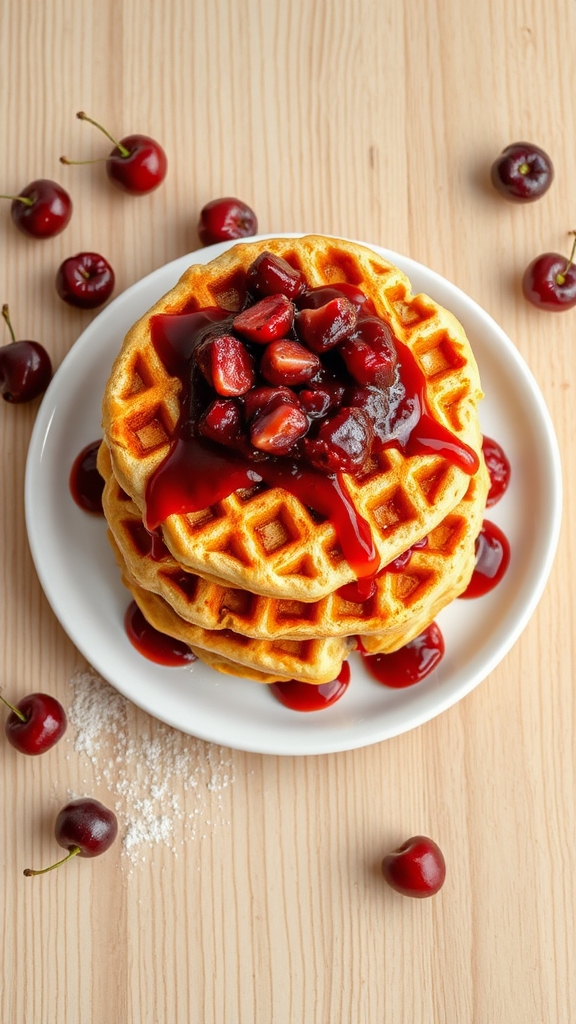 crispy belgian waffles trend