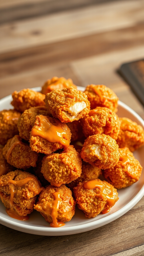 crispy breaded chicken bites