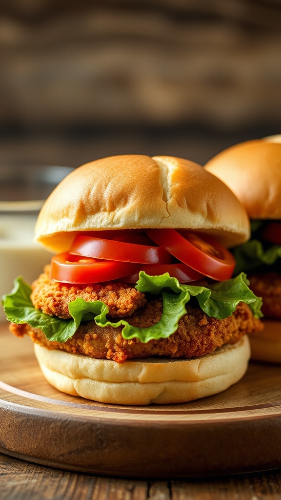 crispy breaded pork sliders