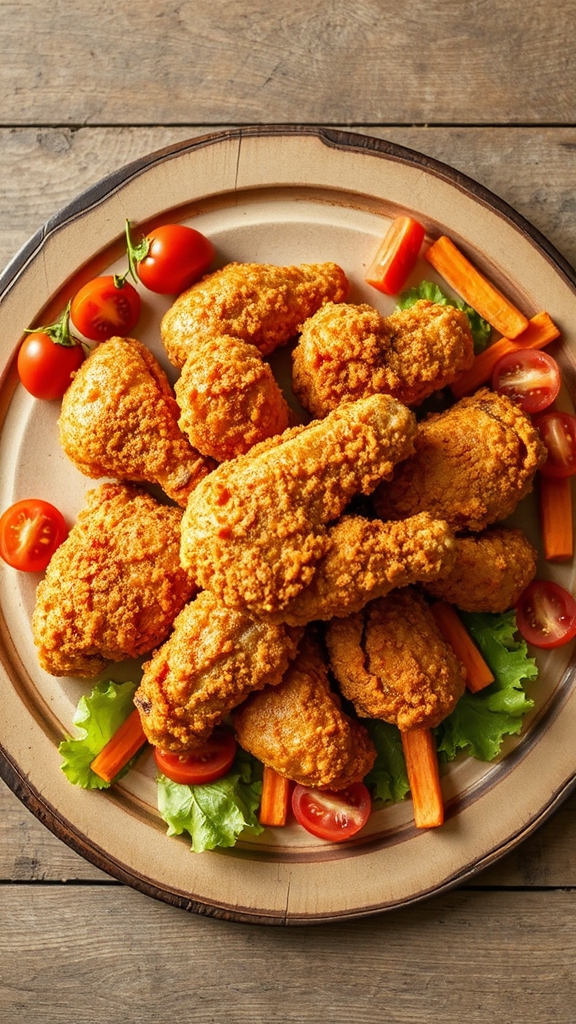 crispy buttermilk fried chicken