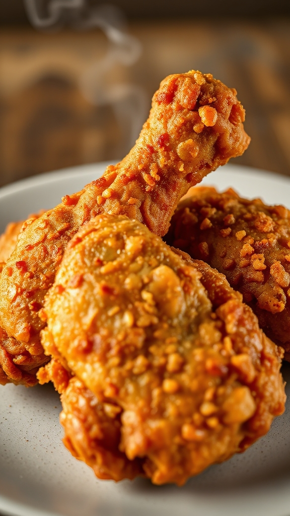 crispy buttermilk fried chicken