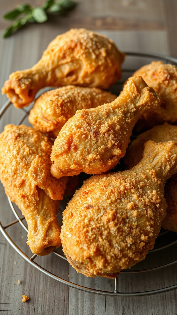 crispy buttermilk fried chicken