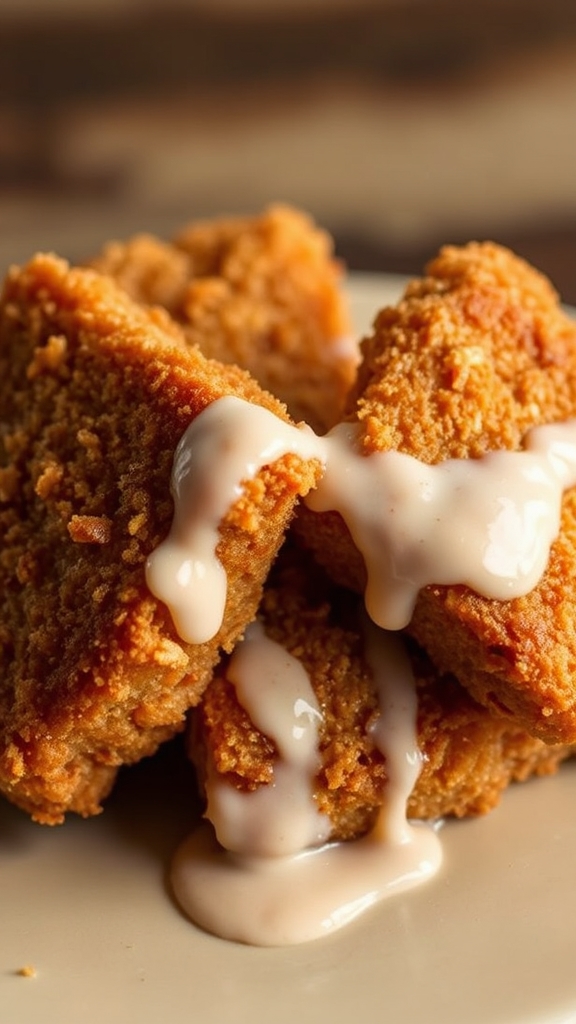 crispy fried alabama steak