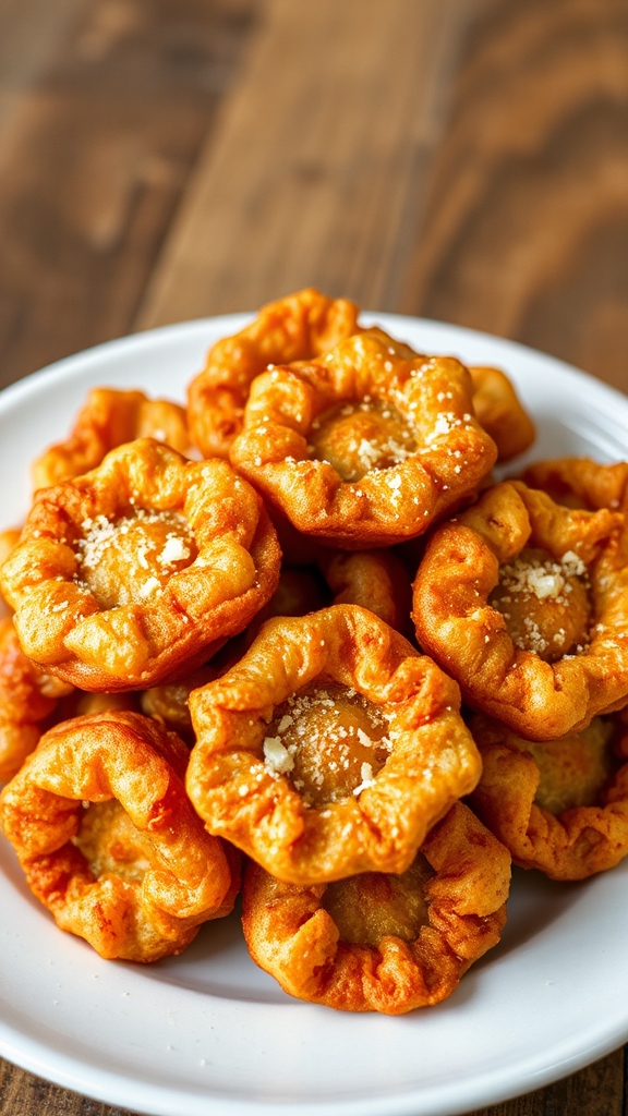 crispy golden onion bites