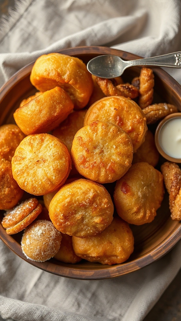 crispy indulgent fried treats