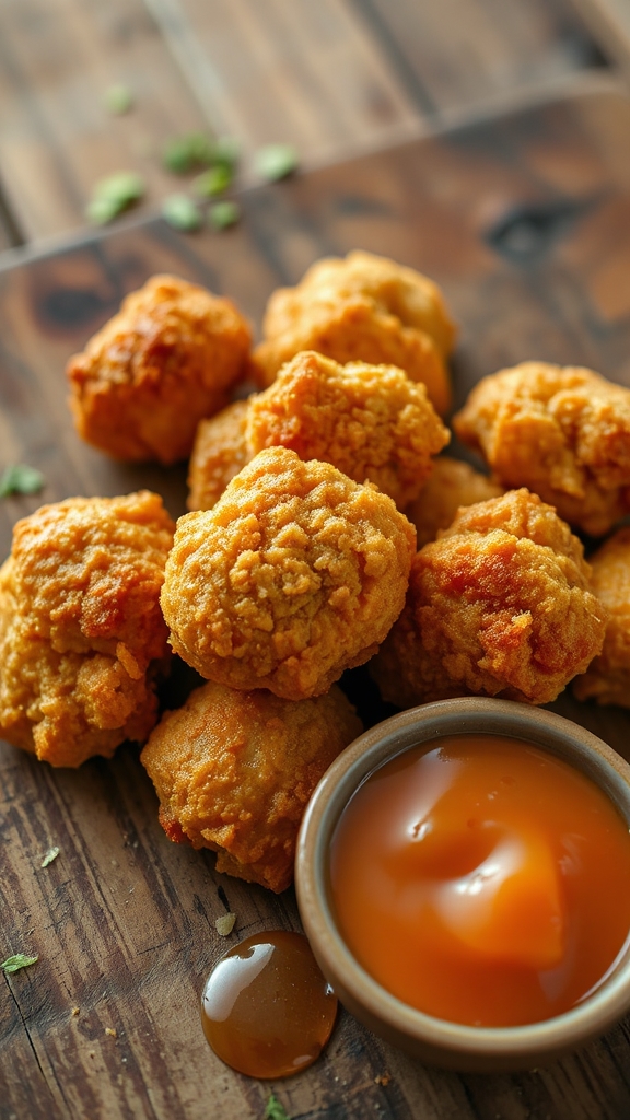 crispy mochiko chicken dish
