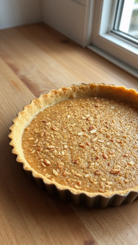 crispy nutty tart foundation
