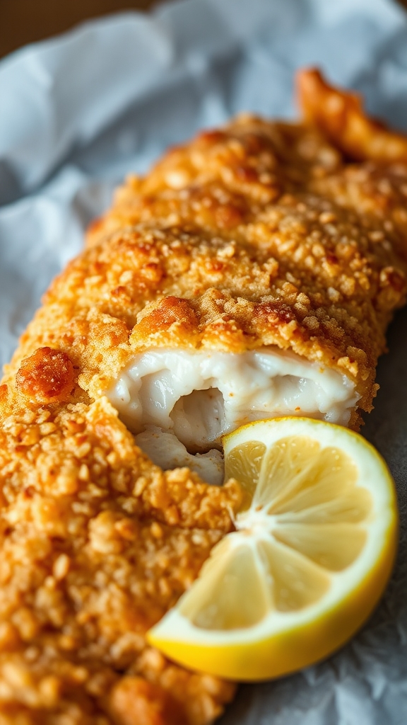 crispy southern catfish ingredients