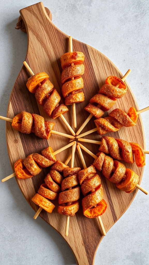crispy spiral tornado potatoes