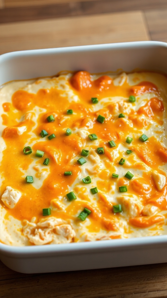 crowd pleasing buffalo chicken dip