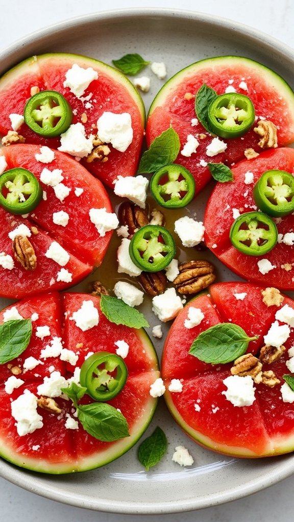 crunchy tangy sweet spicy