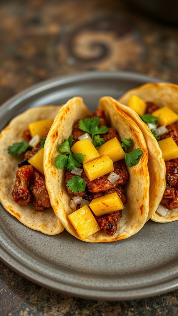 cultural fusion breakfast tacos