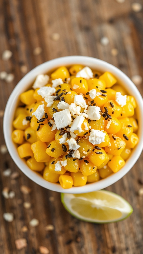 customizable vegan elote variations