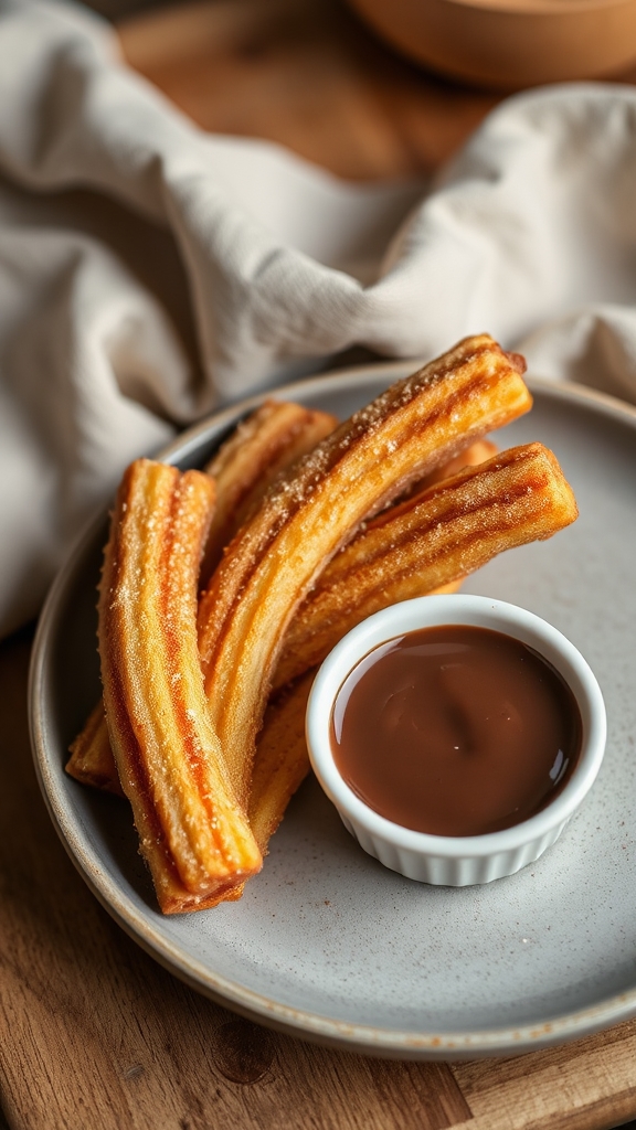 customize breakfast churro dough