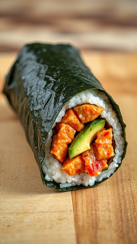 customize sushi burrito variations