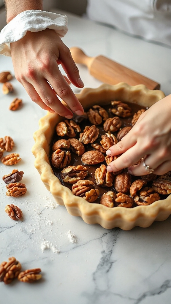 customizing walnut pie flavors