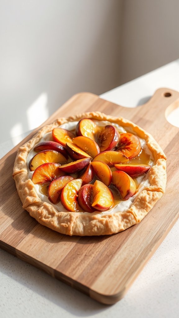 dairy free summer fruit crostata