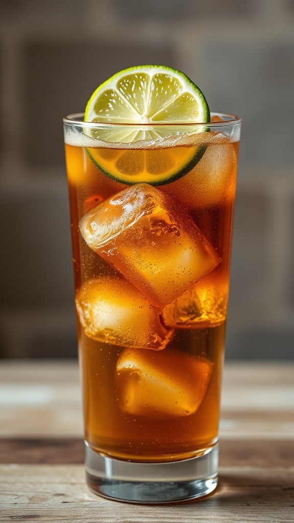 dark rum ginger lime