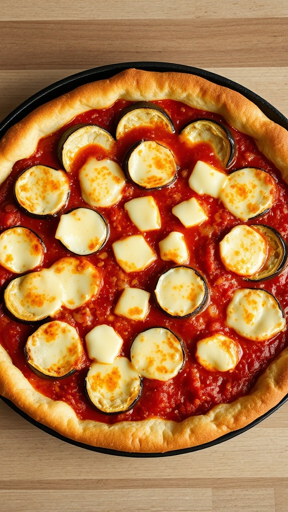 deep dish eggplant parm