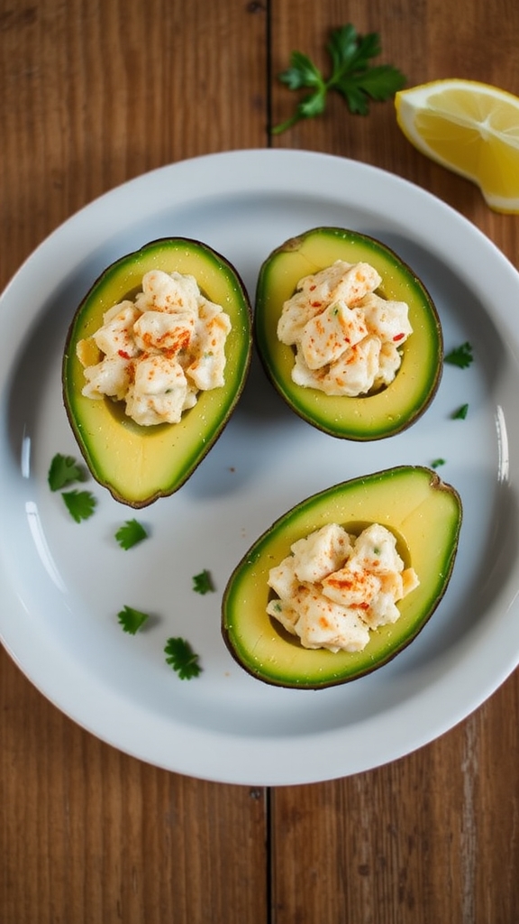 delaware bay crab avocados
