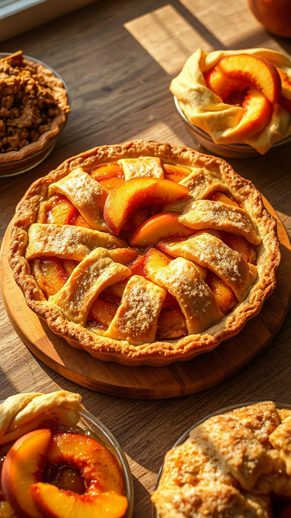 delaware peach pie variations