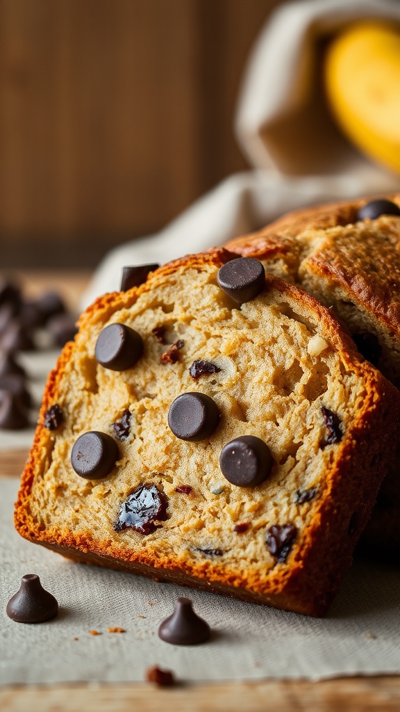 depression era chocolate banana bread