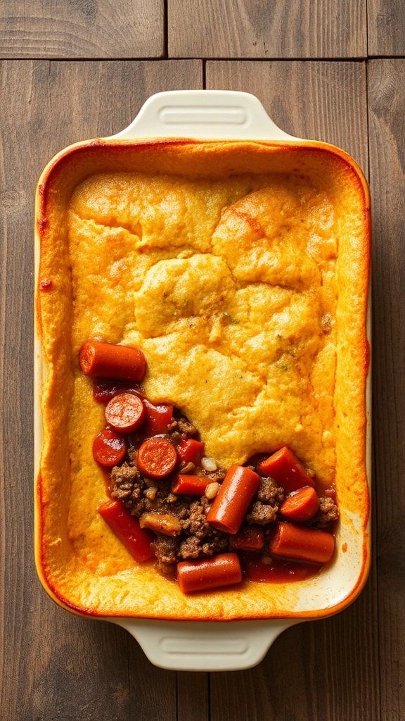 detroit coney dog casserole
